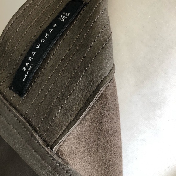 Zara | 100% Sheep leather skirt - Picture 8 of 9